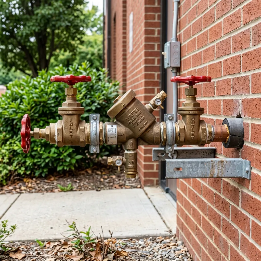 Backflow Prevention Plumber in Pink, OK
